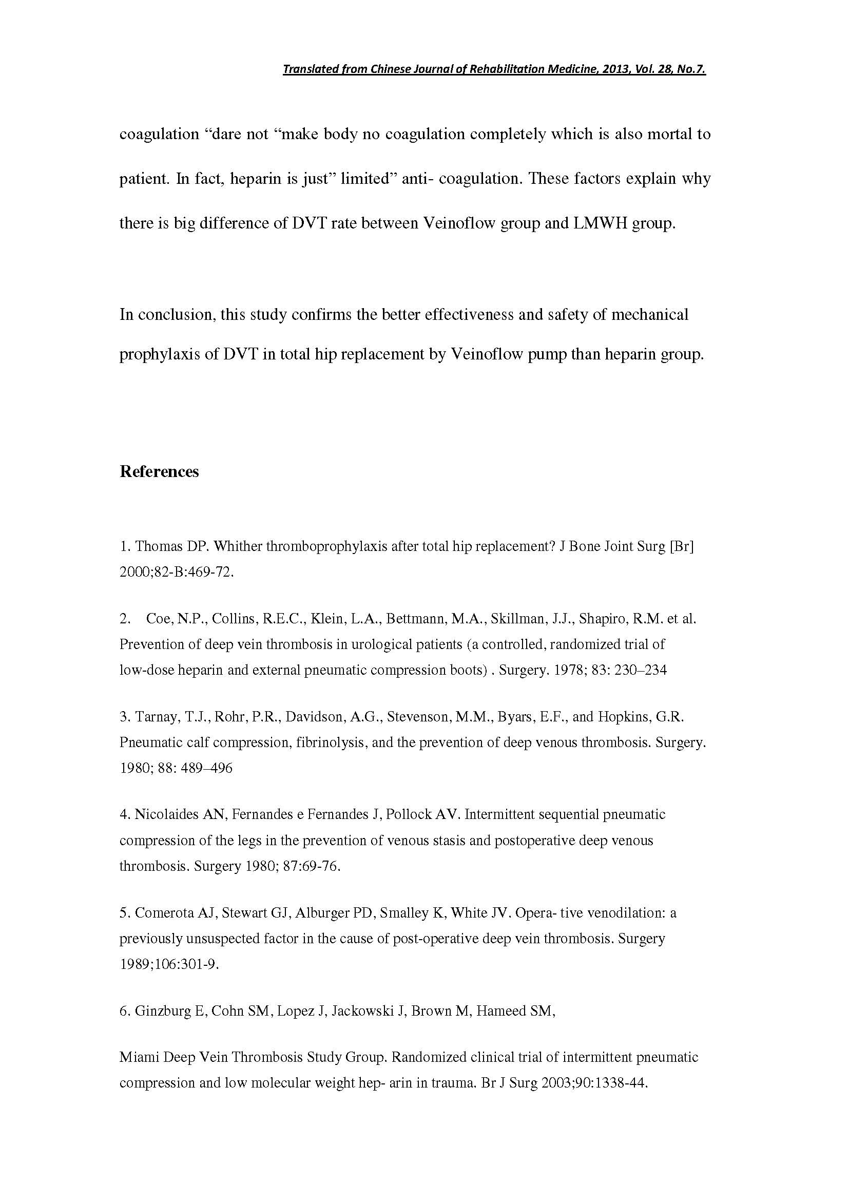 Mechanical Prophylaxis of DVT(圖7)